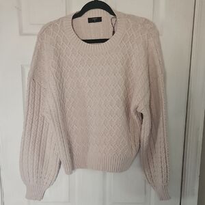 T Tahari Women's Sweater - Cream